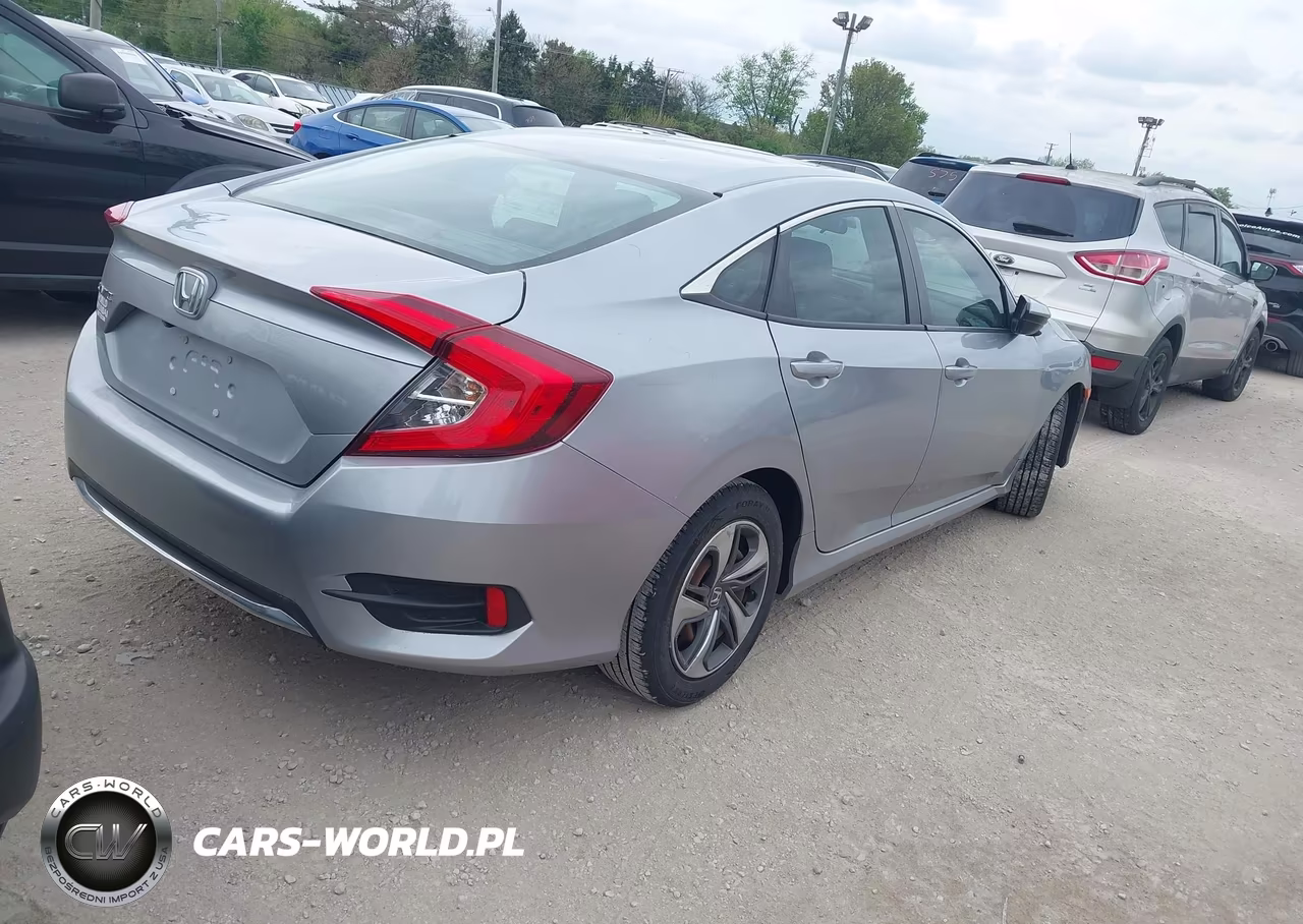 2020 Honda Civic Lx VIN:2HGFC2F69LH547858 - 4