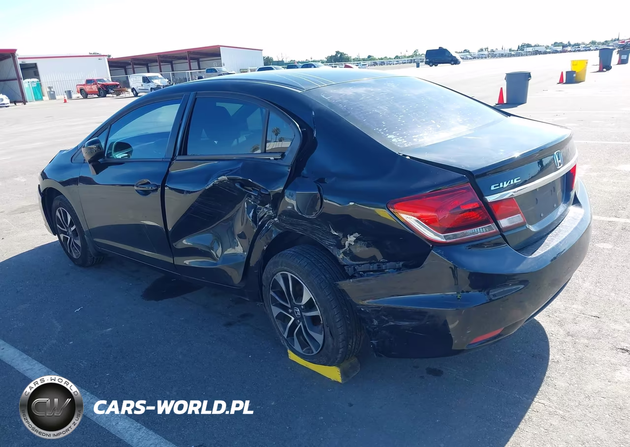 2014 Honda Civic Ex VIN:19XFB2F85EE234095 - 3