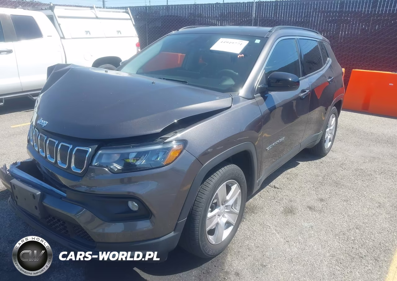2022 Jeep Compass Latitude Fwd VIN:3C4NJCBB0NT229016 - 2