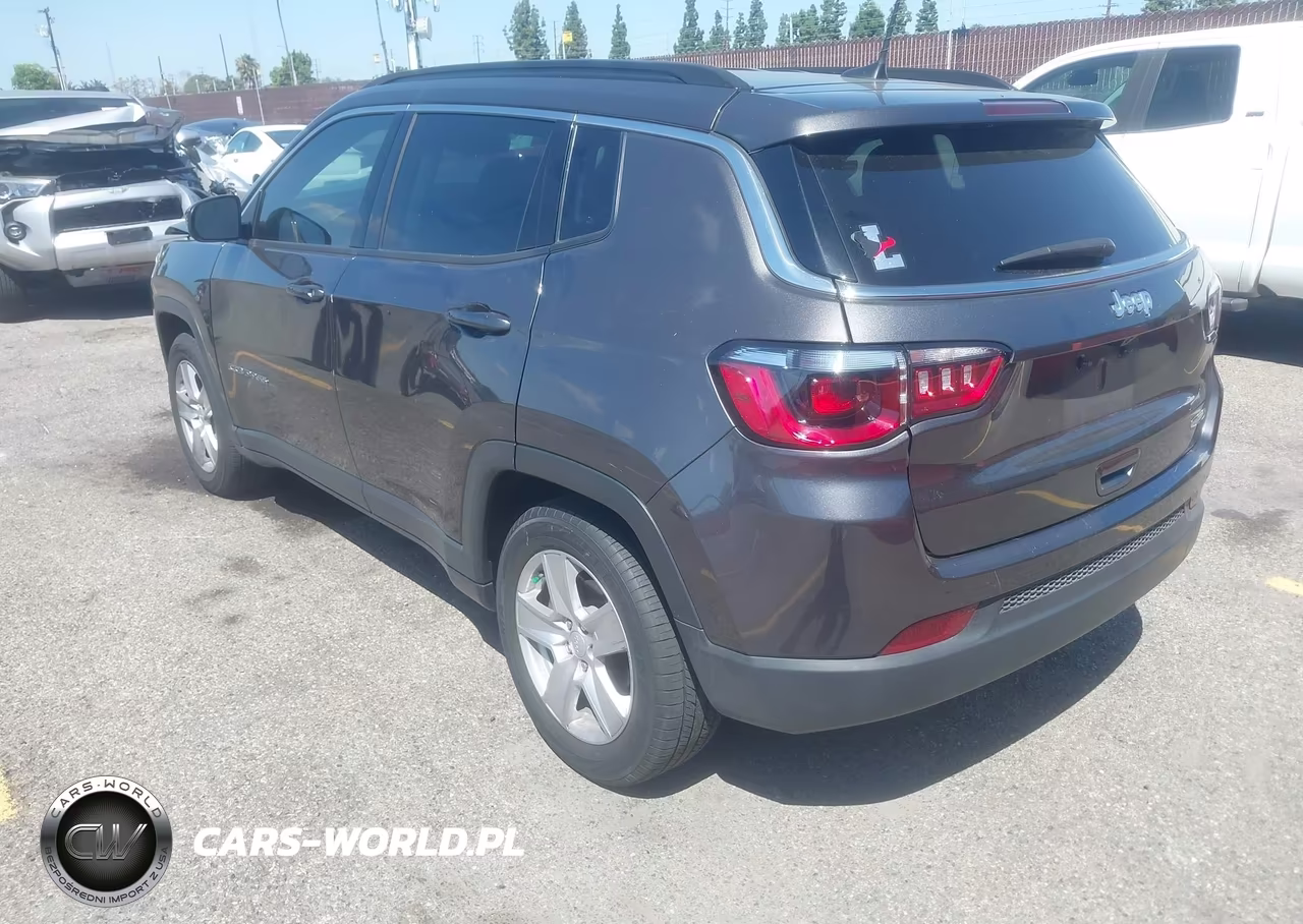 2022 Jeep Compass Latitude Fwd VIN:3C4NJCBB0NT229016 - 3