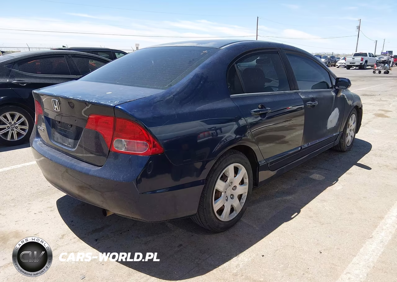 2007 Honda Civic Lx VIN:1HGFA16547L052287 - 4