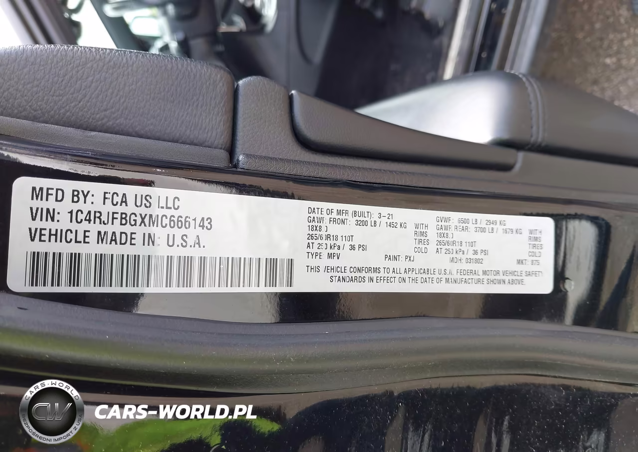 2021 Jeep Grand Cherokee Limited 4X4 VIN:1C4RJFBGXMC666143 - 9