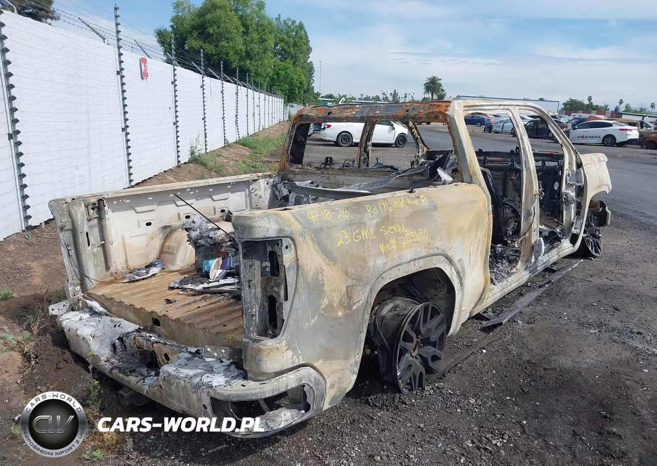 2023 GMC Sierra 1500 4Wd Short Box At4 VIN:3GTUUEE84PG259680 - 4