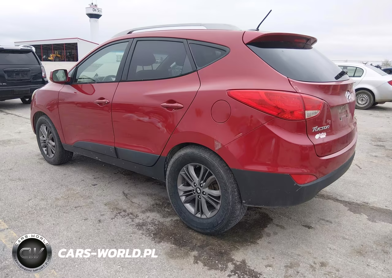2014 Hyundai Tucson Se VIN:KM8JUCAGXEU827215 - 3