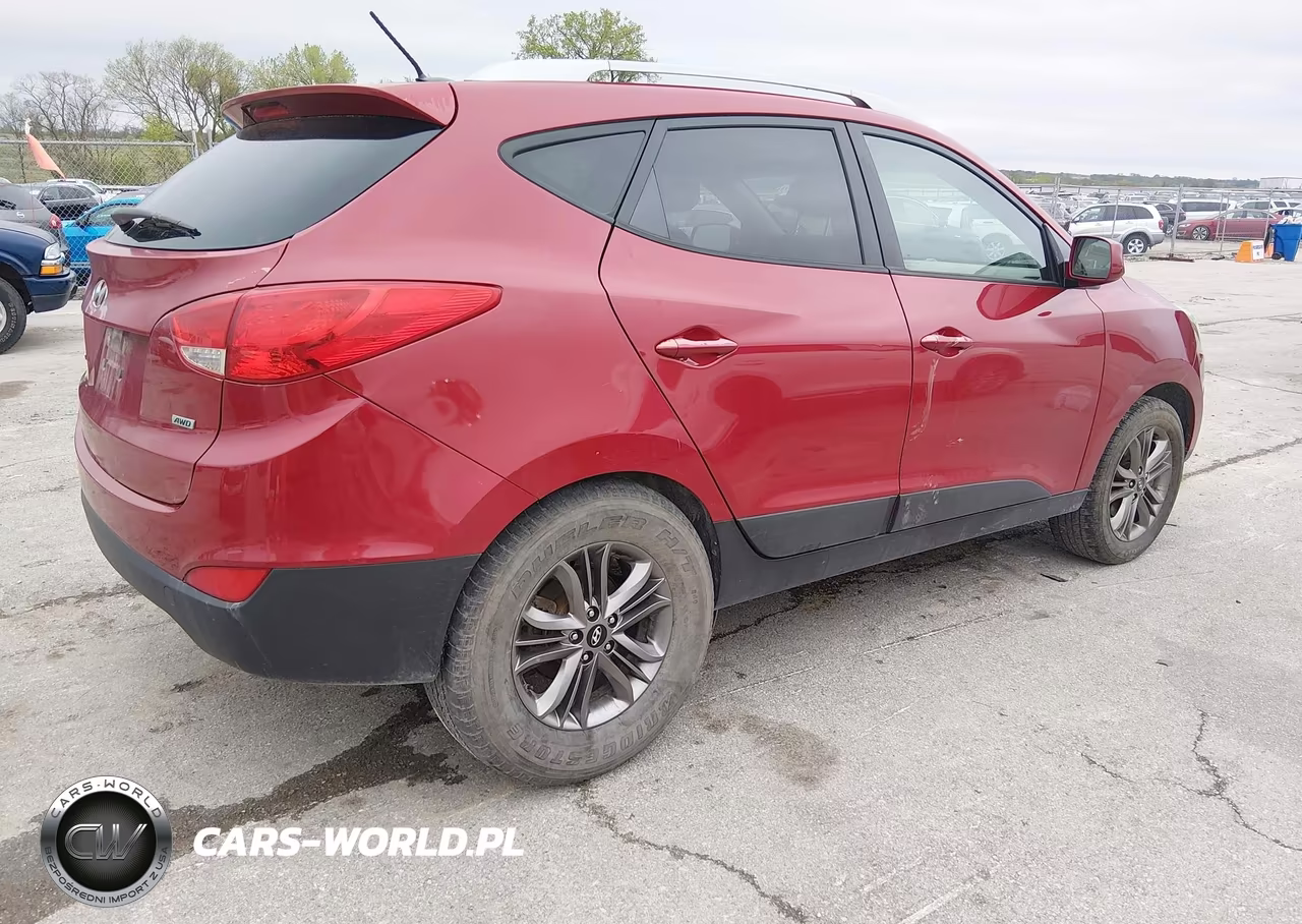 2014 Hyundai Tucson Se VIN:KM8JUCAGXEU827215 - 4