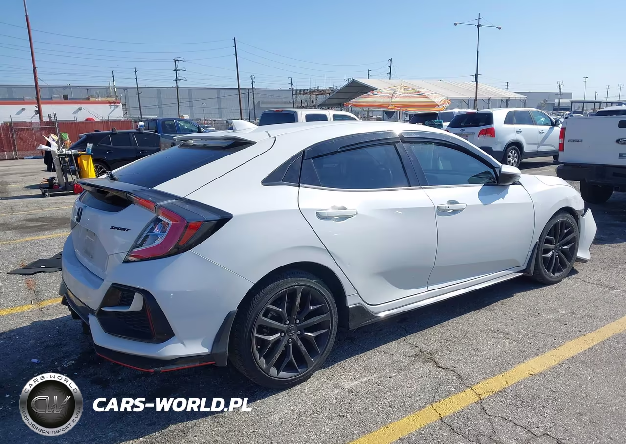 2021 Honda Civic Sport VIN:SHHFK7H49MU228878 - 4