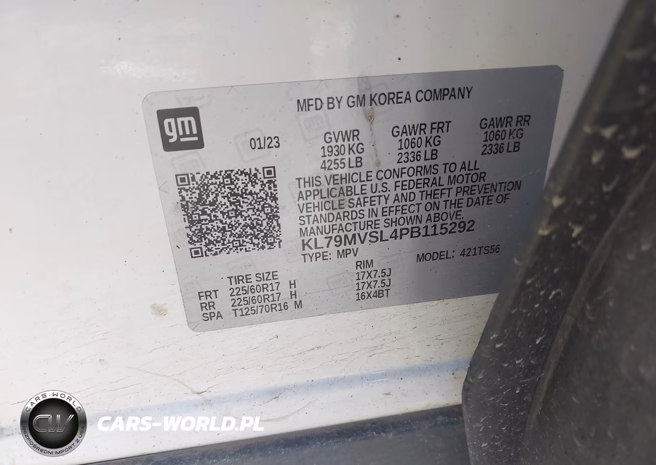2023 Chevrolet Trailblazer Fwd Activ VIN:KL79MVSL4PB115292 - 9