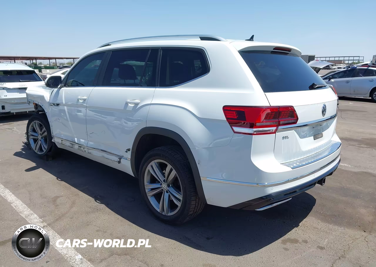 2019 Volkswagen Atlas 3.6L V6 Sel R-Line VIN:1V2SR2CA3KC617343 - 3