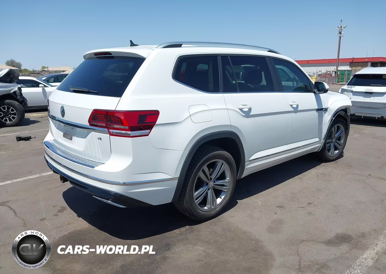 2019 Volkswagen Atlas 3.6L V6 Sel R-Line VIN:1V2SR2CA3KC617343 - 4