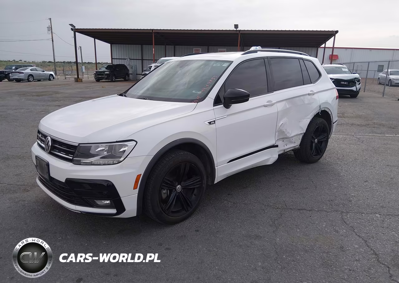 2019 Volkswagen Tiguan 2.0T Se-2.0T Sel-2.0T Sel R-Line-2.0T Sel R-Line Black VIN:3VV2B7AX7KM078087 - 2