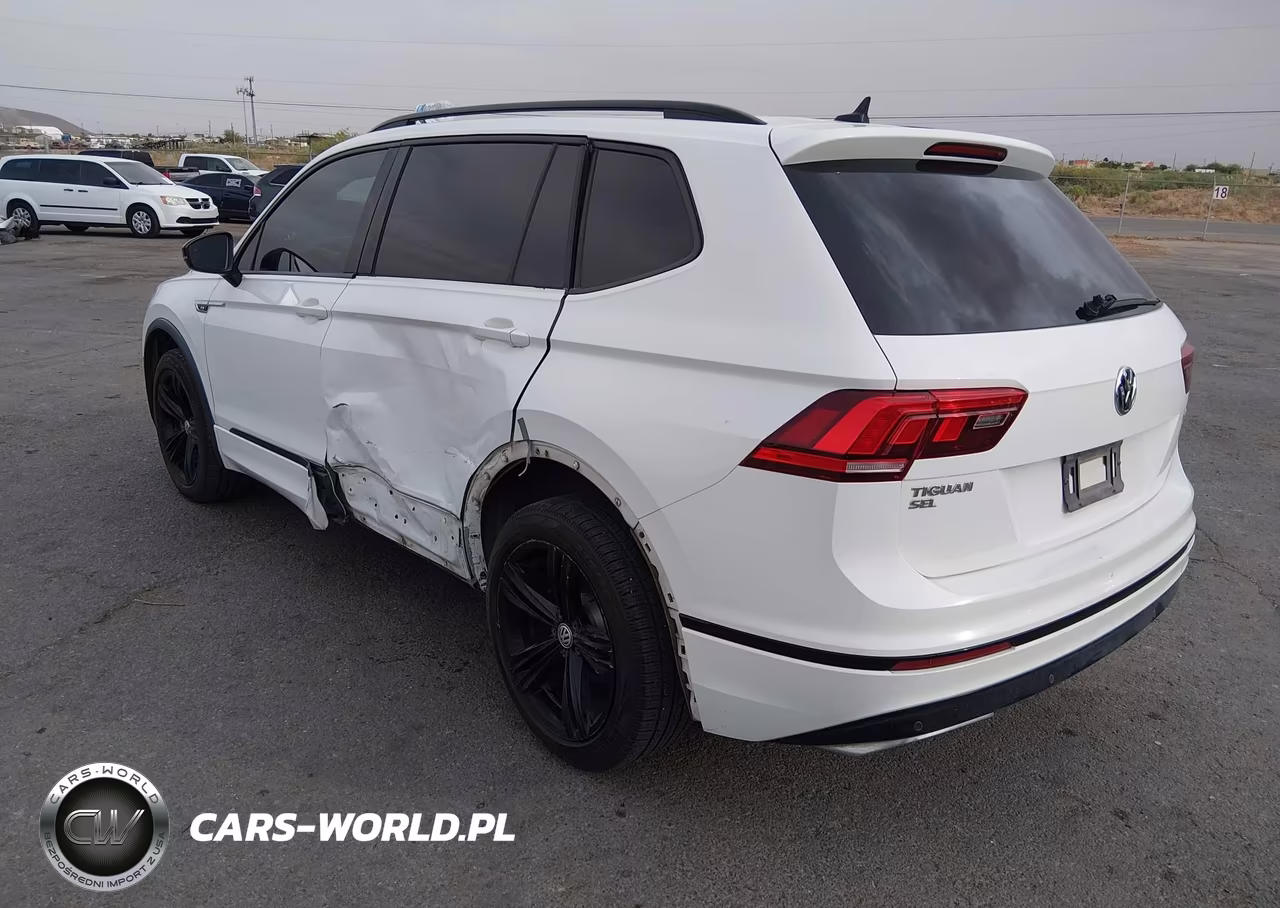 2019 Volkswagen Tiguan 2.0T Se-2.0T Sel-2.0T Sel R-Line-2.0T Sel R-Line Black VIN:3VV2B7AX7KM078087 - 3