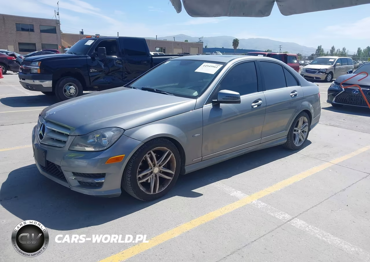 2012 Mercedes-Benz C 250 Sport VIN:WDDGF4HB3CR208339 - 2