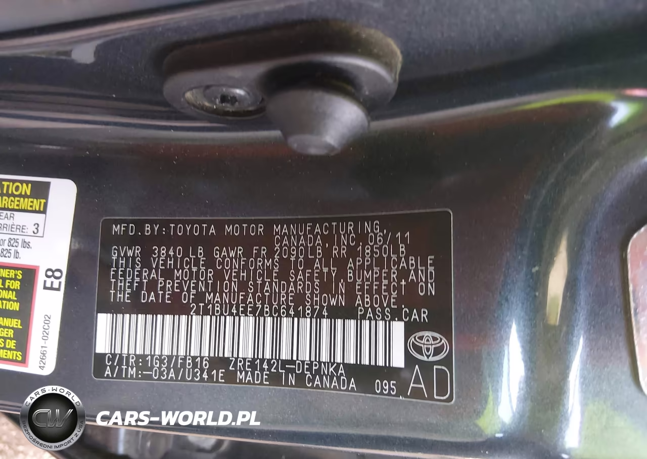 2011 Toyota Corolla Le VIN:2T1BU4EE7BC641874 - 9