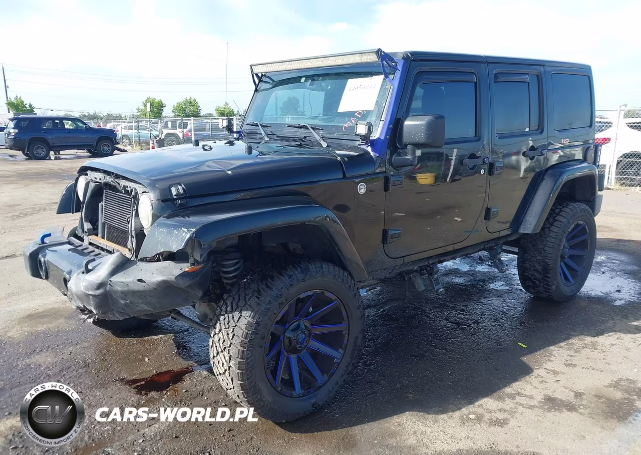 2016 Jeep Wrangler Unlimited Sahara VIN:1C4BJWEG2GL253005 - 2