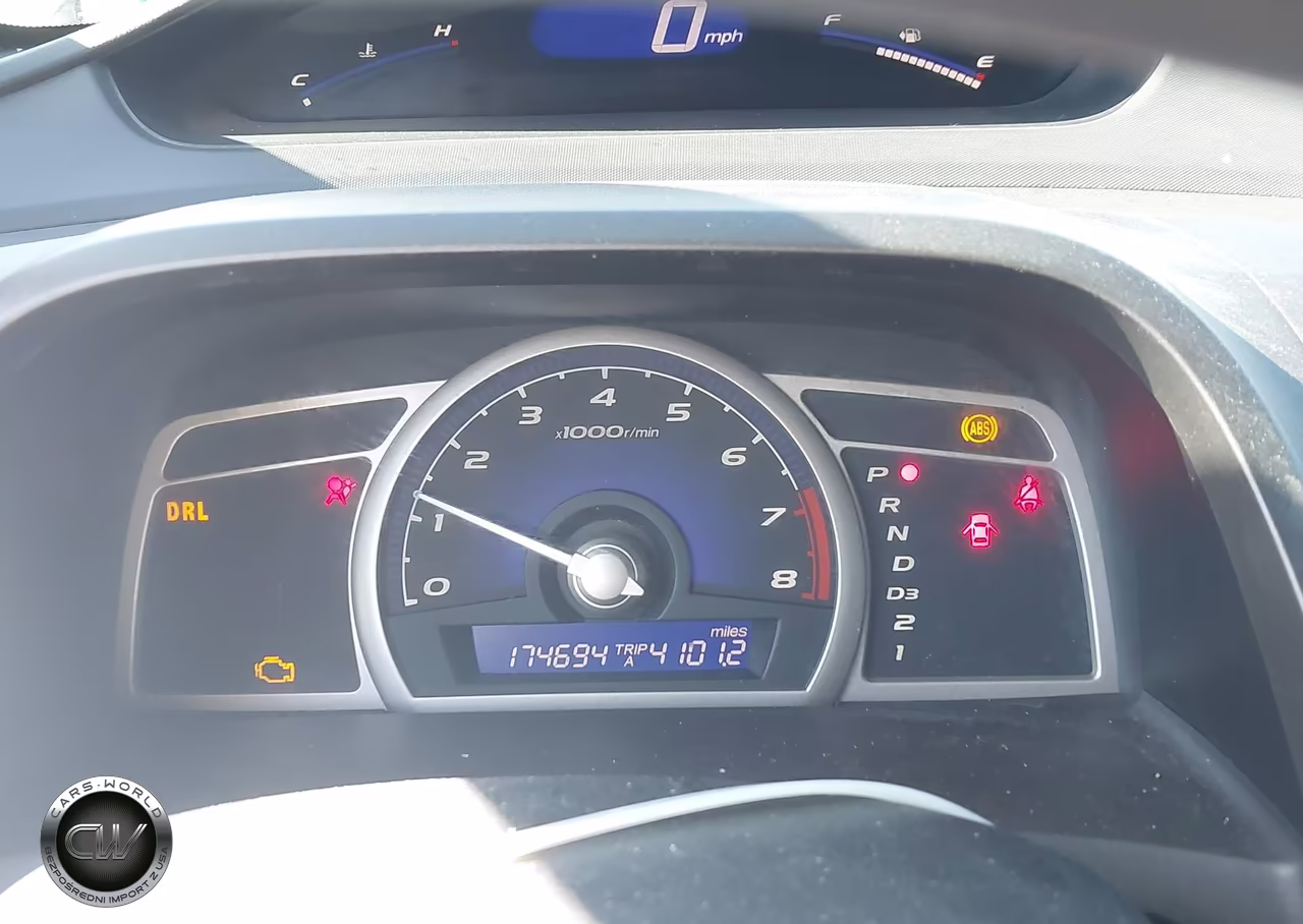2010 Honda Civic Lx VIN:2HGFA1F5XAH332574 - 7