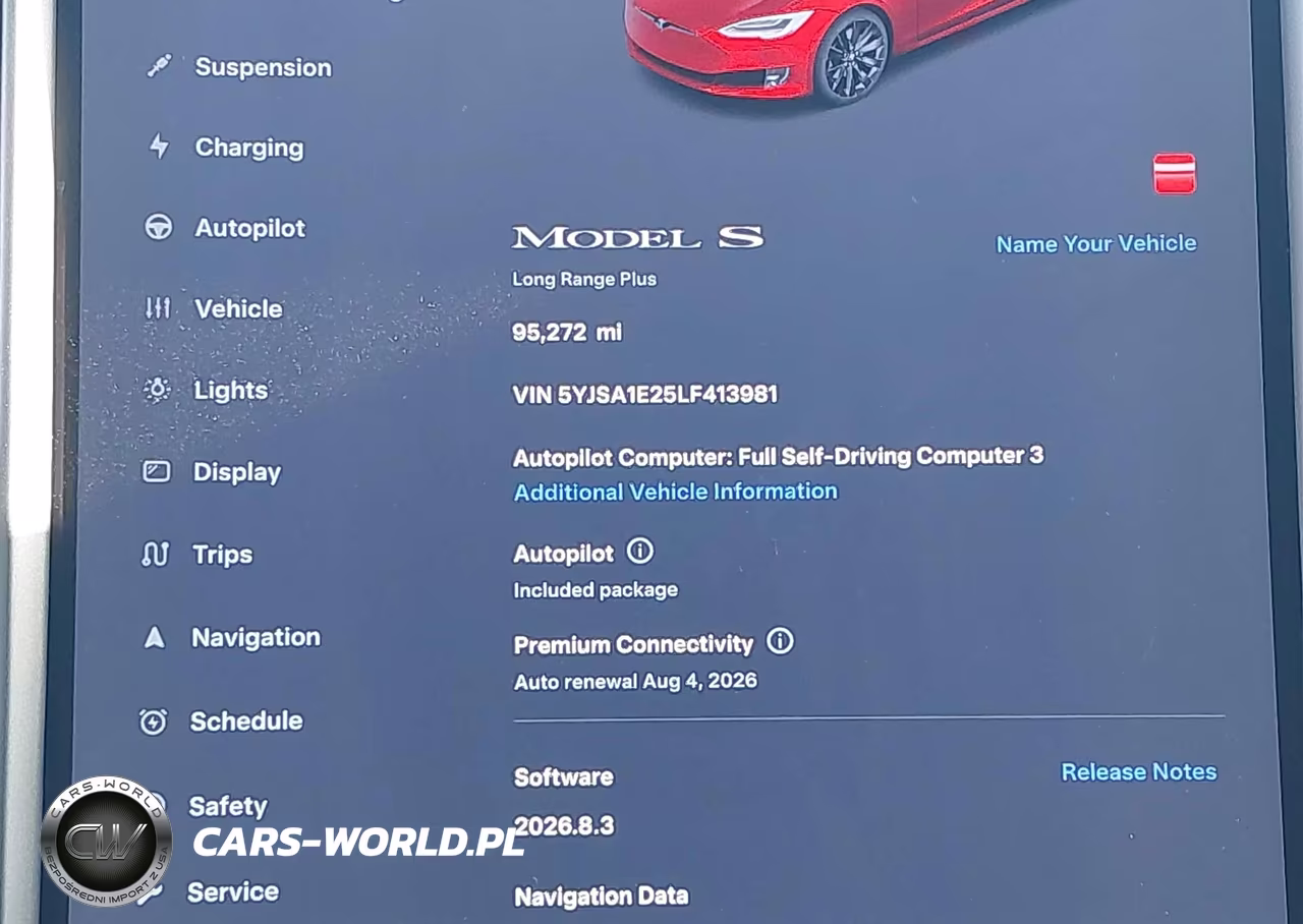 2020 Tesla Model S Long Range Dual Motor All-Wheel Drive-Long Range Plus Dual Motor All-Wheel Drive VIN:5YJSA1E25LF413981 - 7