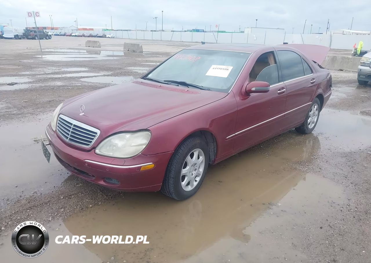 2000 Mercedes-Benz S 500 VIN:WDBNG75J4YA103972 - 2