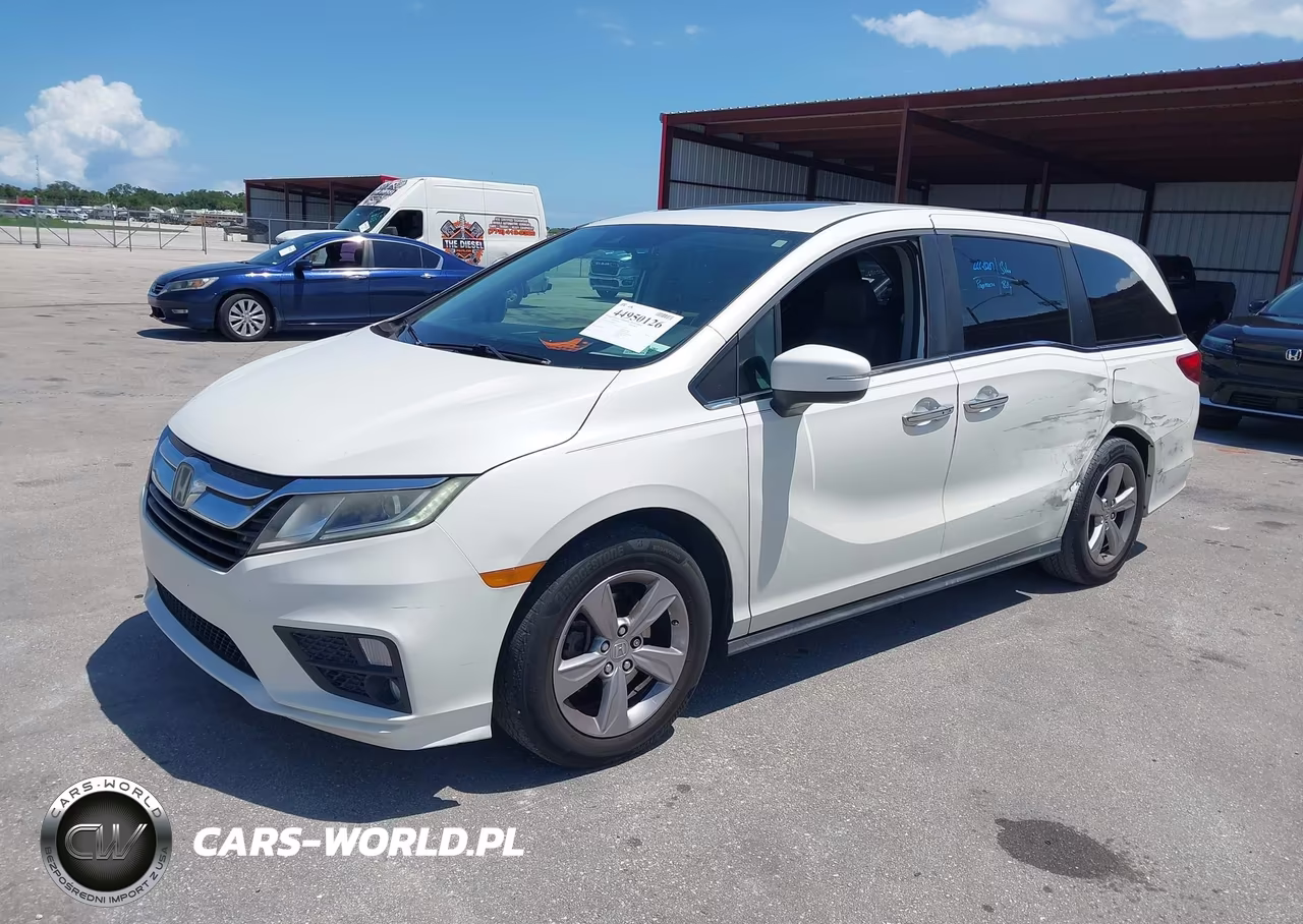 2018 Honda Odyssey Ex-L VIN:5FNRL6H73JB090251 - 2
