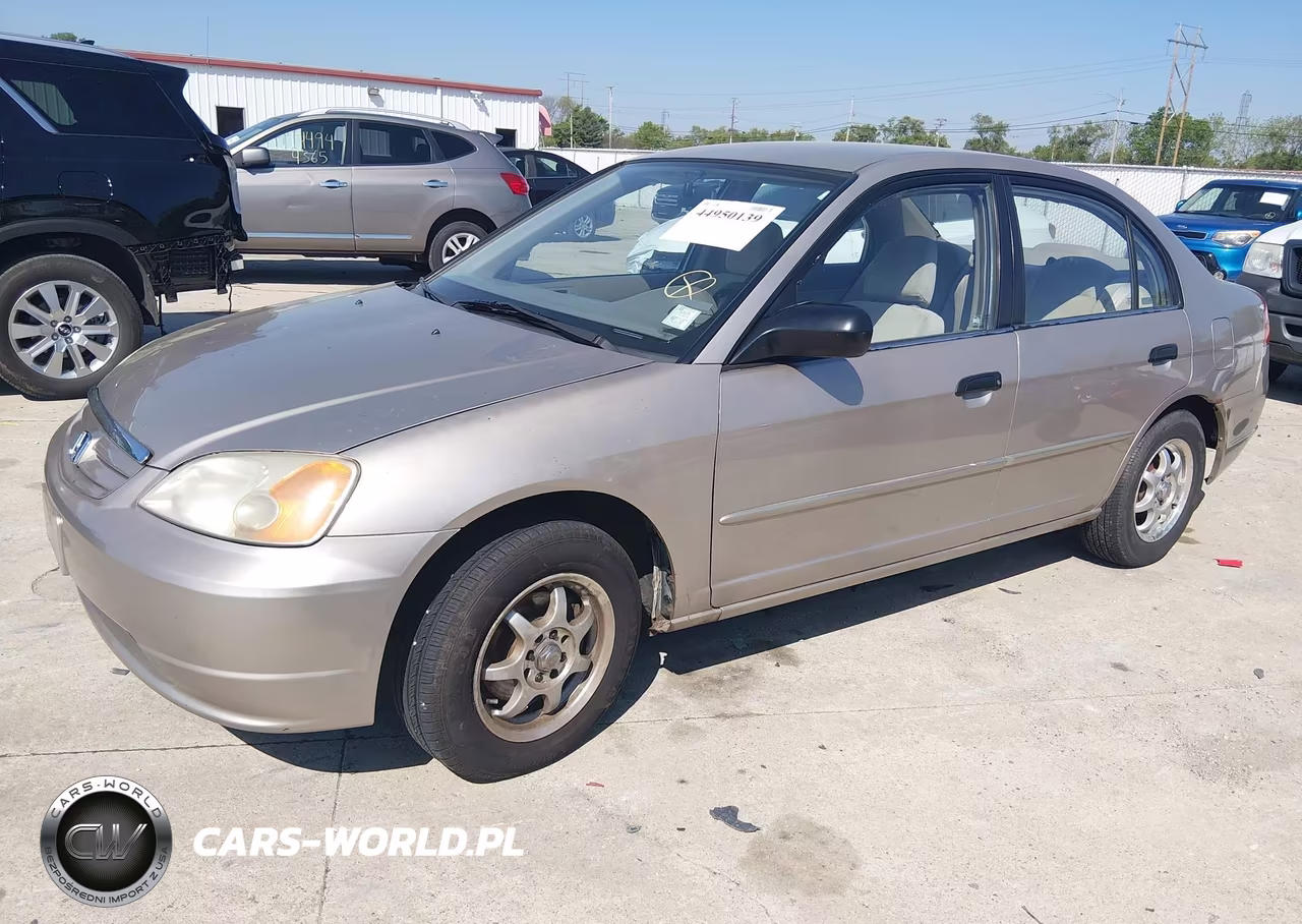 2001 Honda Civic Lx VIN:1HGES16531L037084 - 2