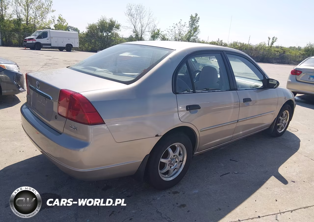 2001 Honda Civic Lx VIN:1HGES16531L037084 - 4