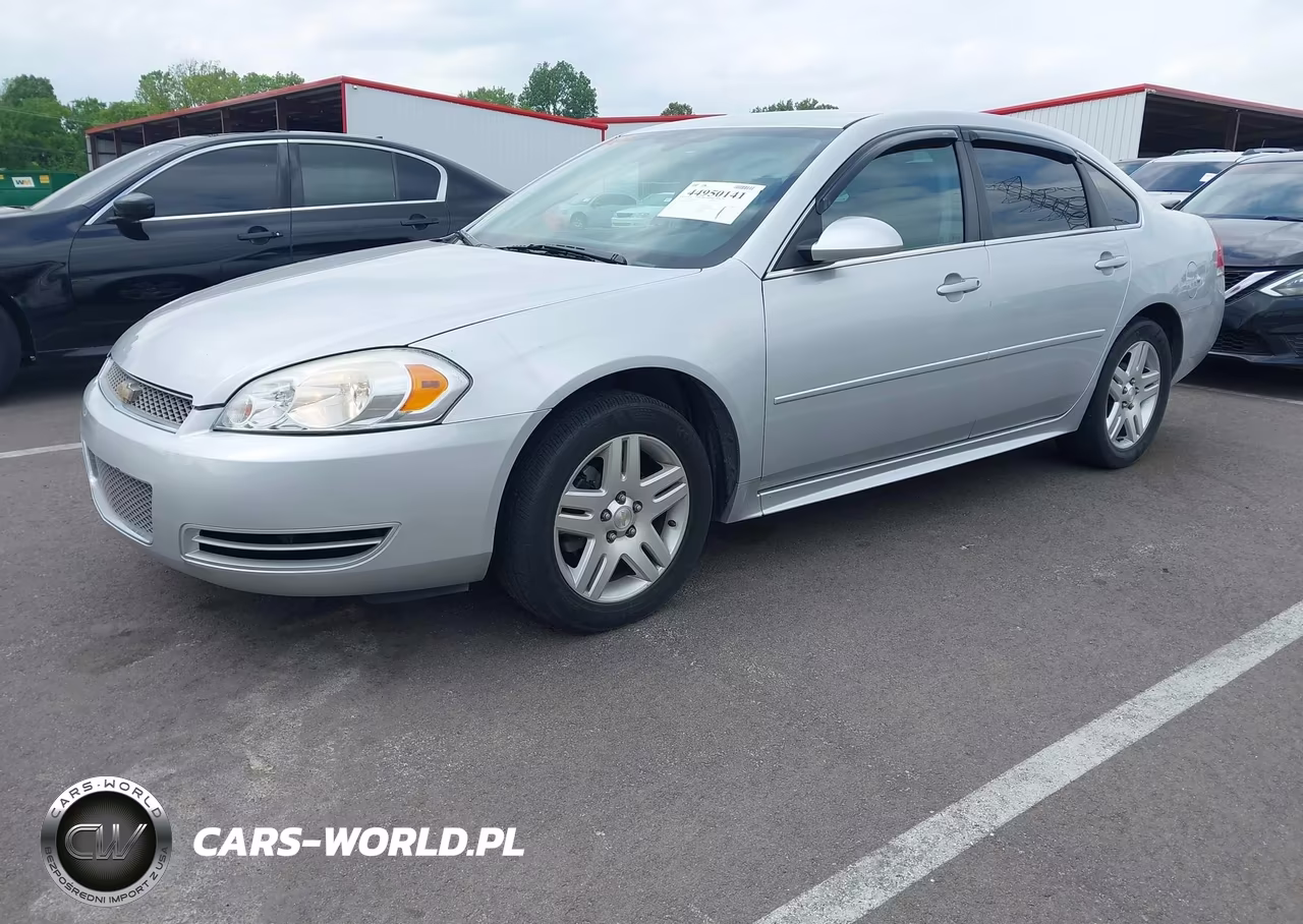 2012 Chevrolet Impala Lt VIN:2G1WG5E31C1184341 - 2
