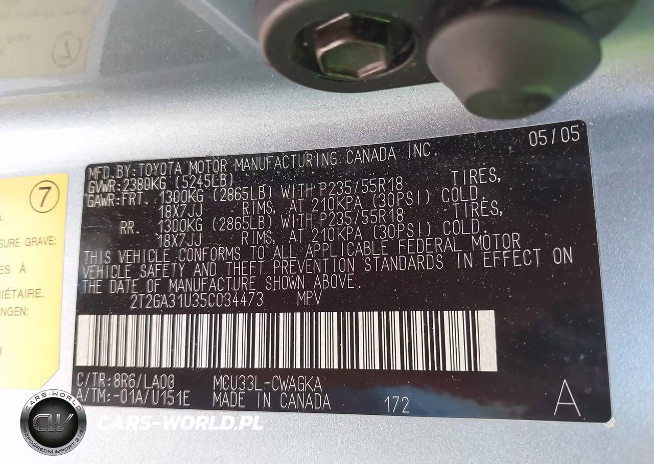2005 Lexus Rx 330 VIN:2T2GA31U35C034473 - 9