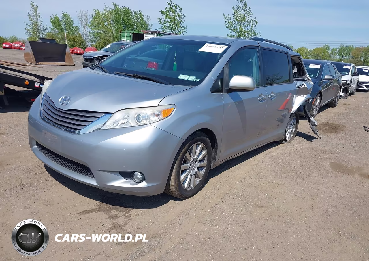 2015 Toyota Sienna Xle 7 Passenger VIN:5TDDK3DC1FS126133 - 2