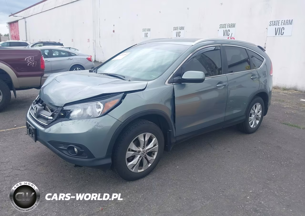 2012 Honda Cr-V Ex-L VIN:JHLRM4H73CC008572 - 2
