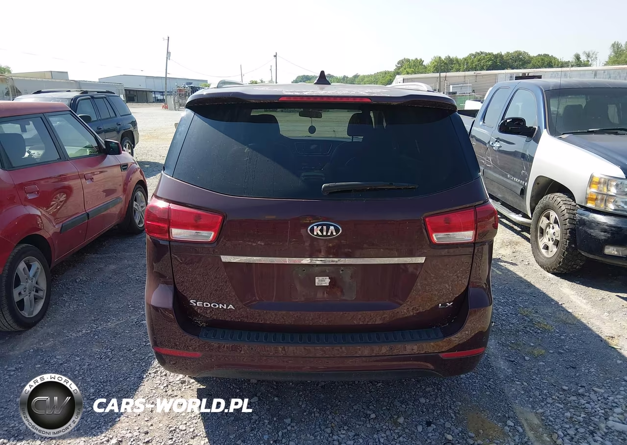 2017 Kia Sedona Lx VIN:KNDMB5C18H6305509 - 16