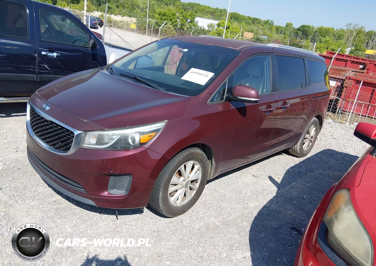 2017 Kia Sedona Lx VIN:KNDMB5C18H6305509 - 2