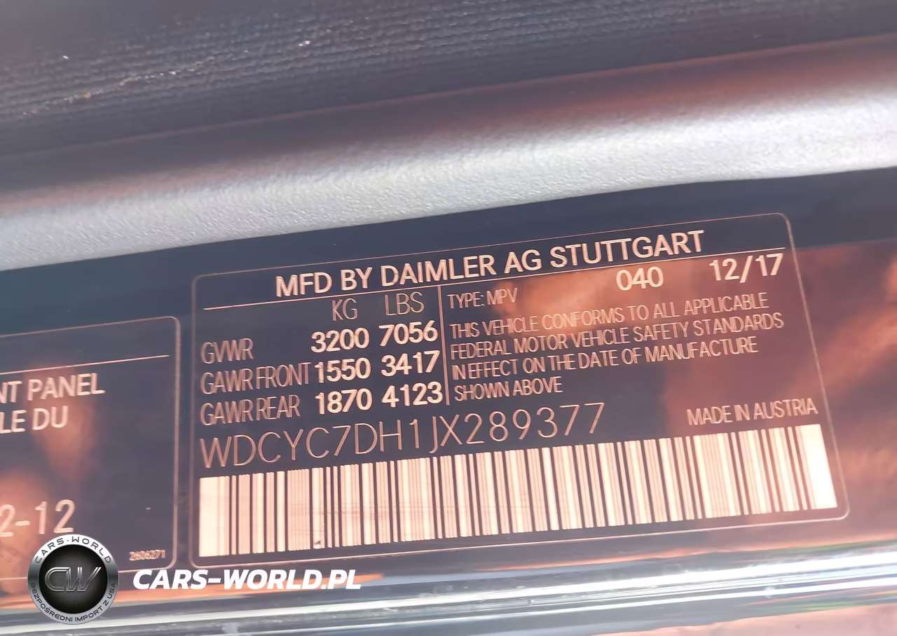 2018 Mercedes-Benz Amg G 63 4Matic VIN:WDCYC7DH1JX289377 - 9