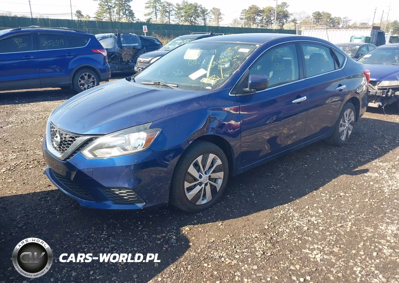 2017 Nissan Sentra Sv VIN:3N1AB7AP2HY360684 - 2