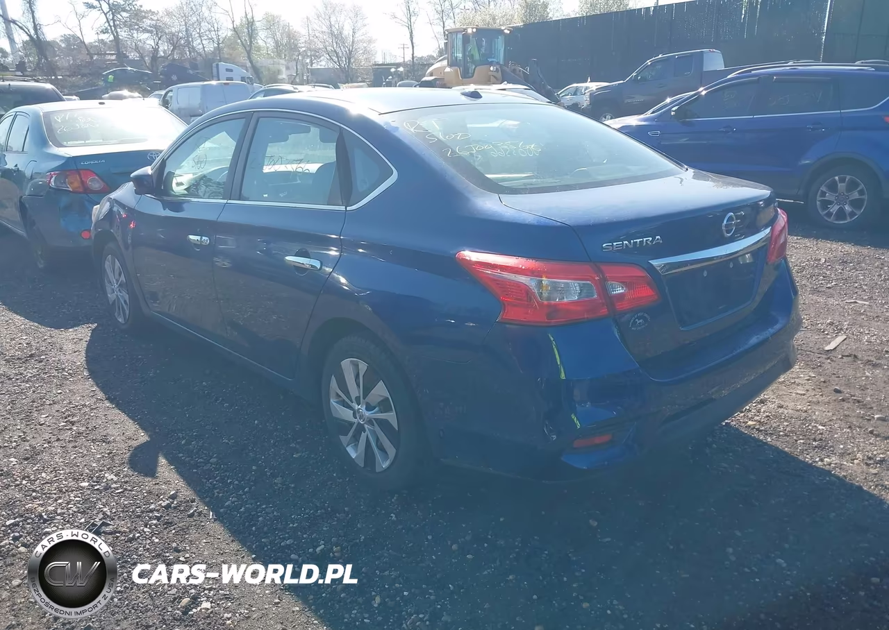 2017 Nissan Sentra Sv VIN:3N1AB7AP2HY360684 - 3