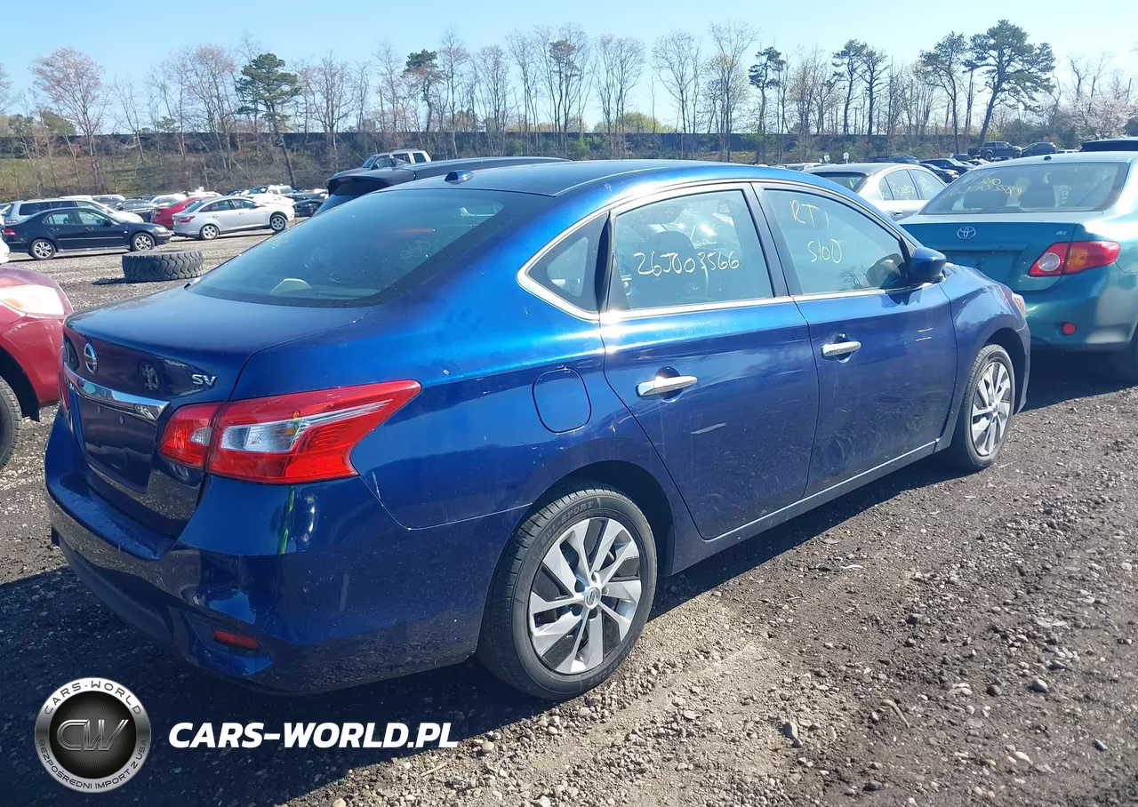 2017 Nissan Sentra Sv VIN:3N1AB7AP2HY360684 - 4