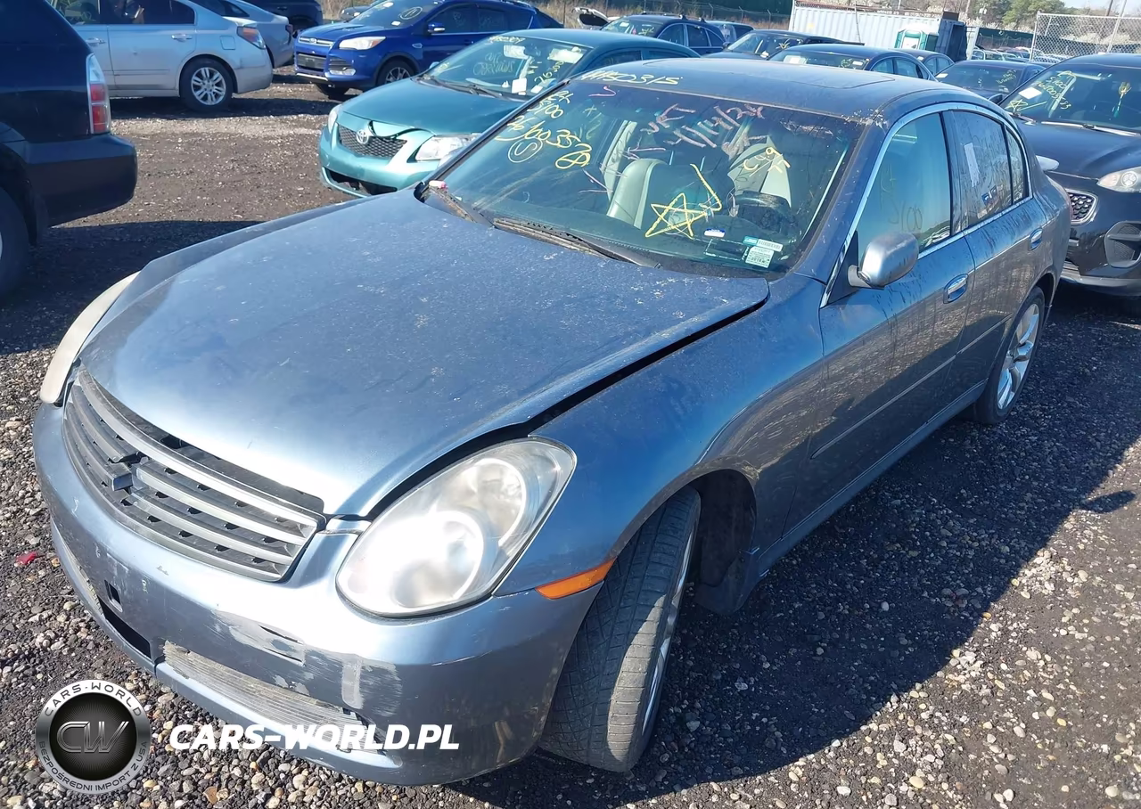 2005 Infiniti G35X VIN:JNKCV51F85M315531 - 2