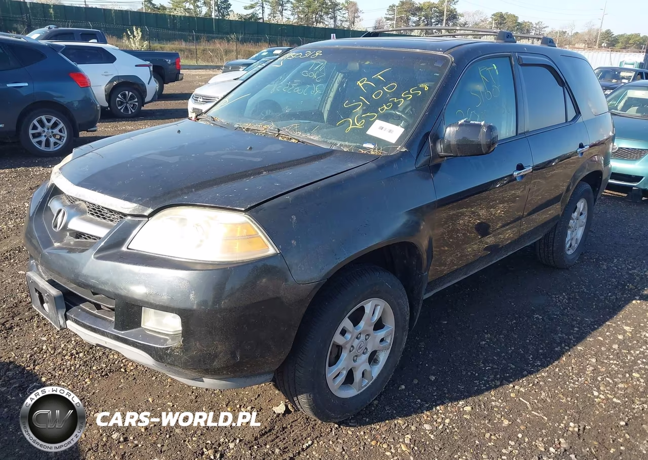 2005 Acura Mdx VIN:2HNYD18845H555697 - 2
