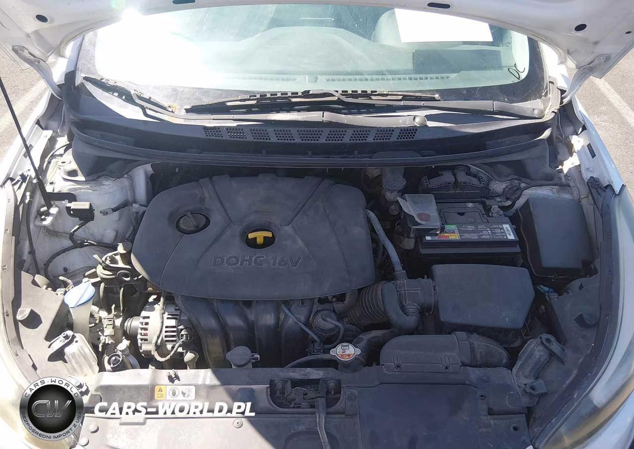 2014 Hyundai Elantra Se VIN:5NPDH4AE8EH459217 - 10