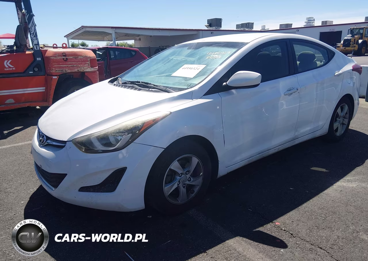 2014 Hyundai Elantra Se VIN:5NPDH4AE8EH459217 - 2
