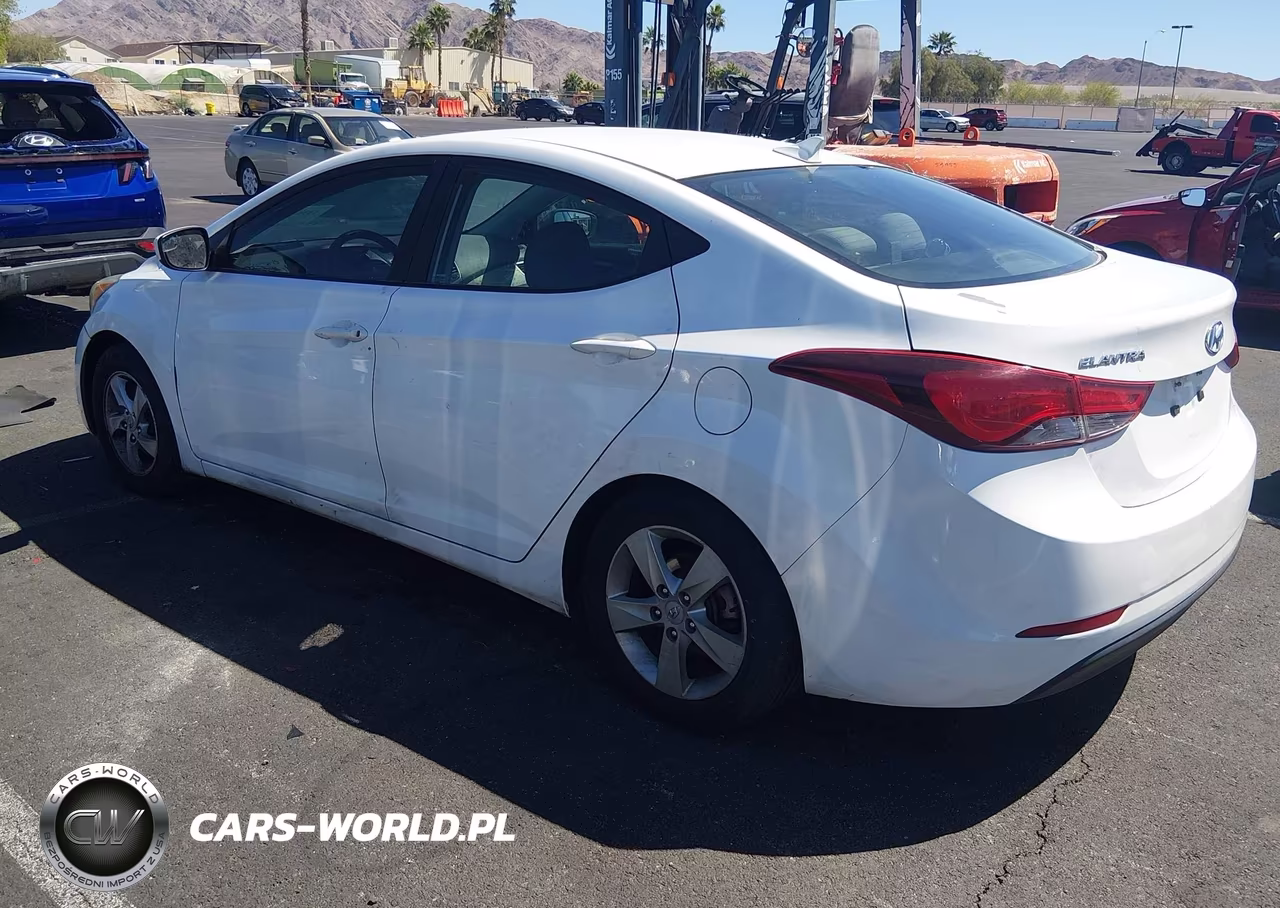 2014 Hyundai Elantra Se VIN:5NPDH4AE8EH459217 - 3