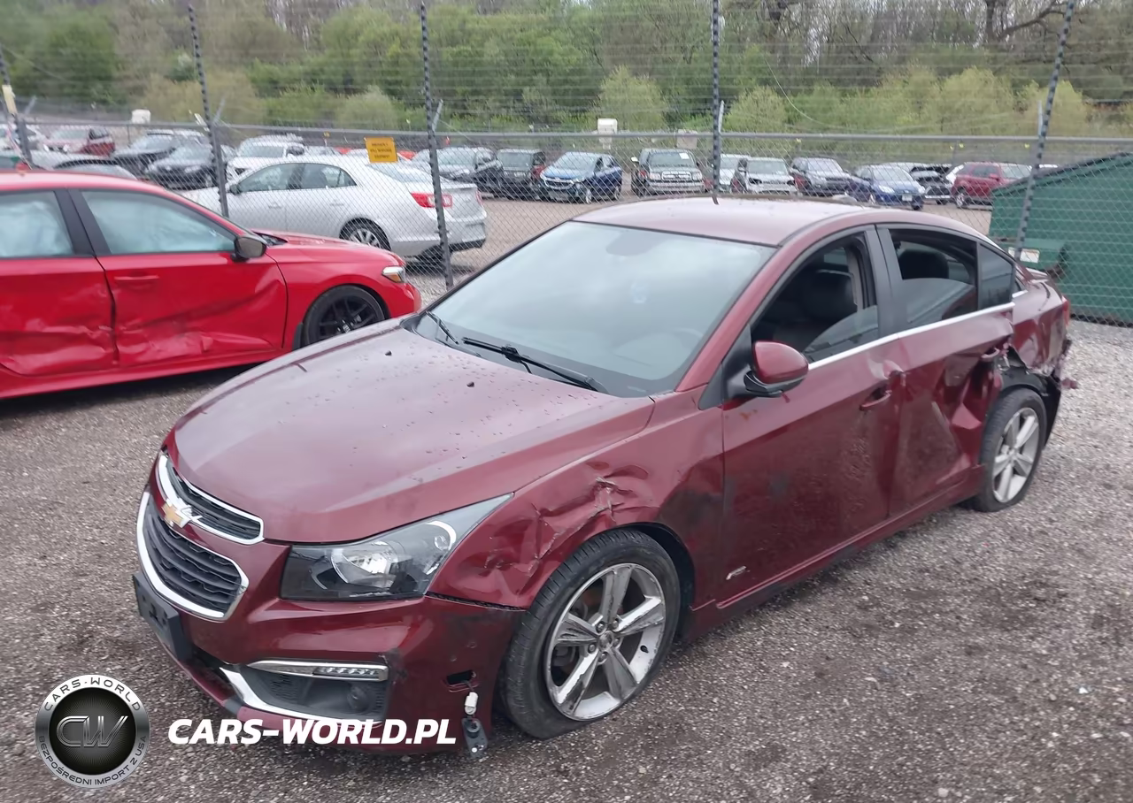 2015 Chevrolet Cruze 2Lt Auto VIN:1G1PE5SBXF7121719 - 2