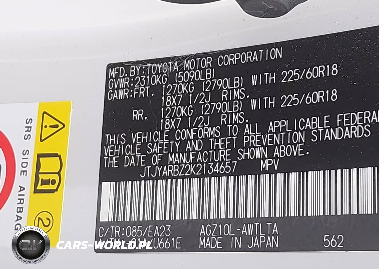 2019 Lexus Nx 300 VIN:JTJYARBZ2K2134657 - 9