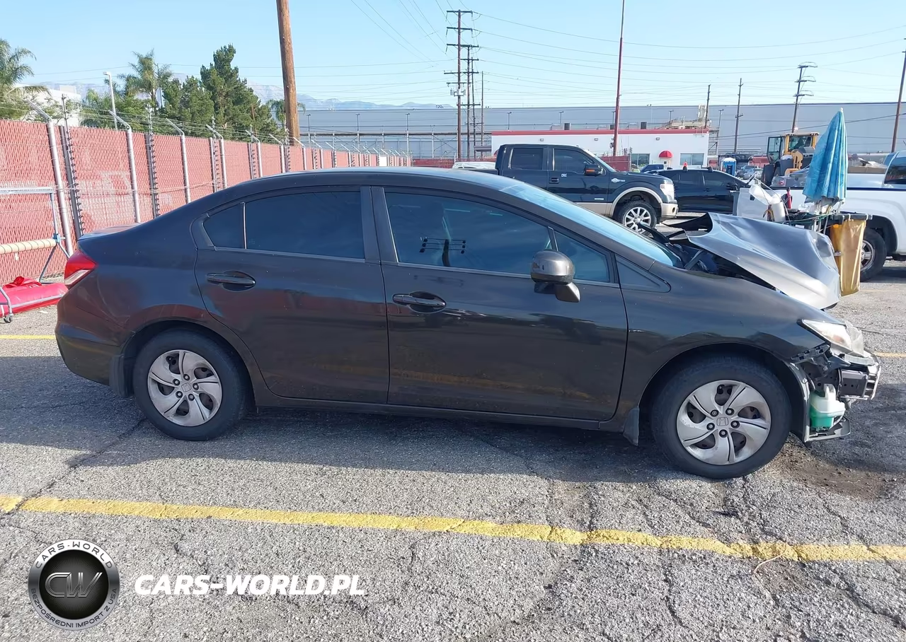 2013 Honda Civic Lx VIN:2HGFB2F54DH527853 - 14