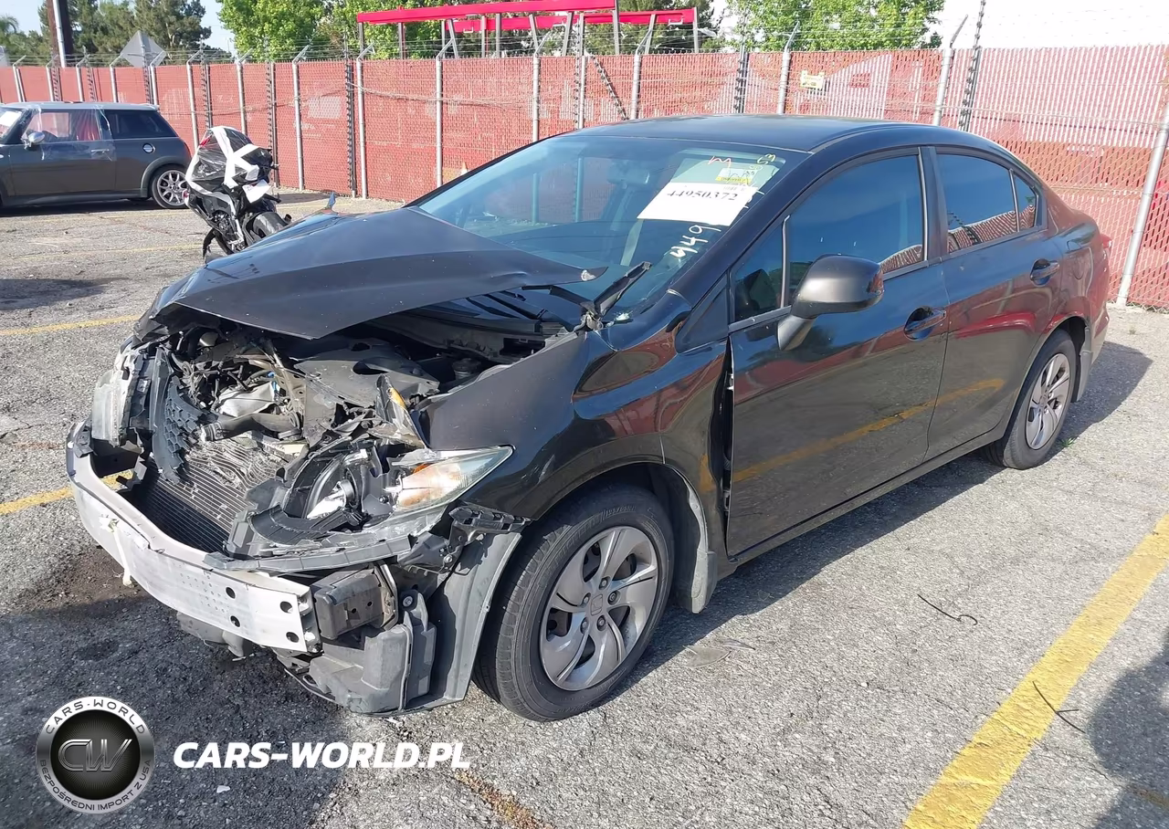 2013 Honda Civic Lx VIN:2HGFB2F54DH527853 - 2
