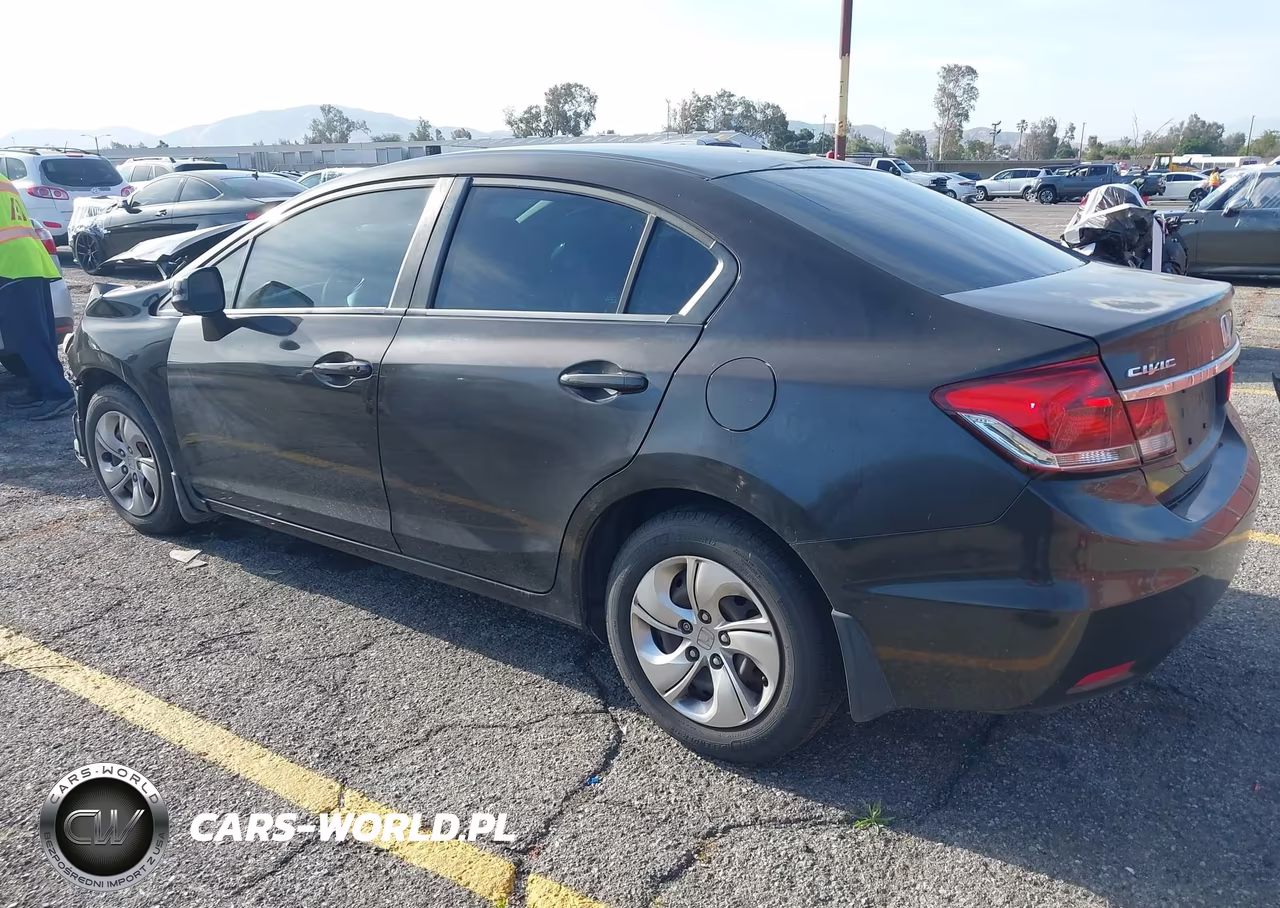 2013 Honda Civic Lx VIN:2HGFB2F54DH527853 - 3