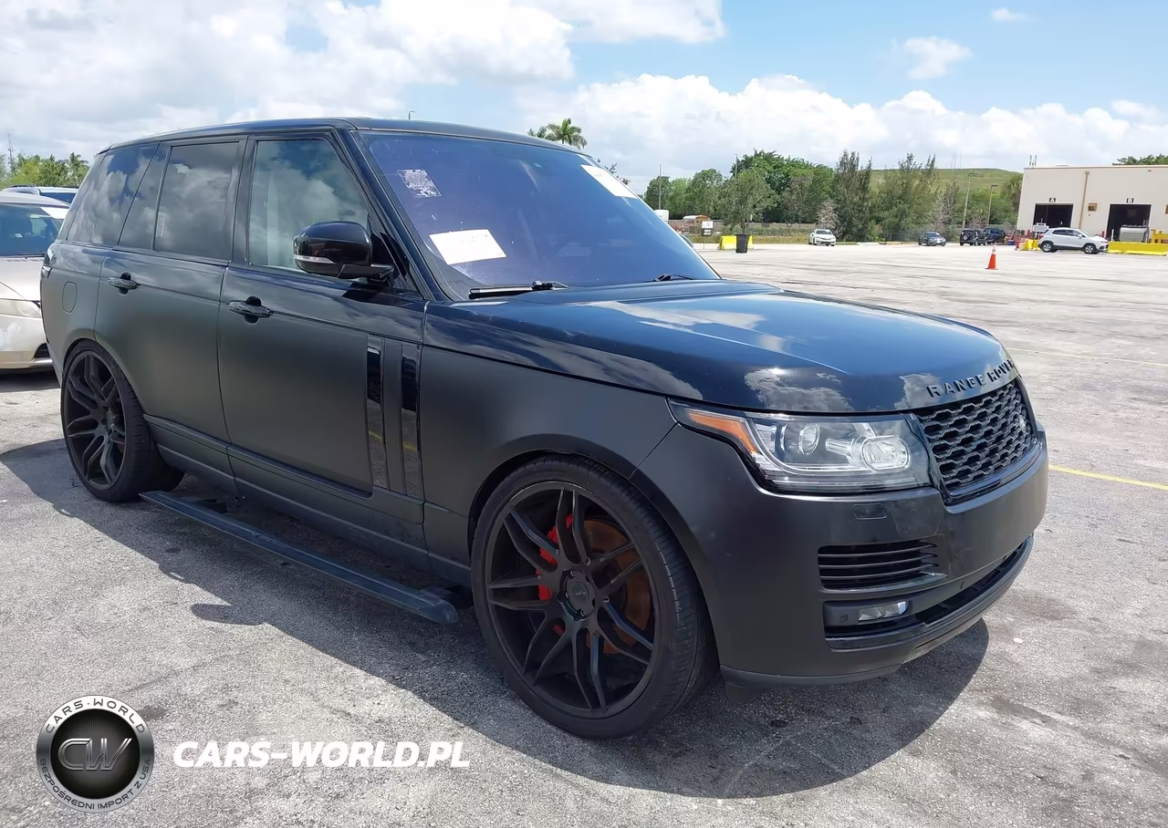 2016 Land Rover Range Rover 3.0L V6 Supercharged Hse – zdjęcie 1 z 17