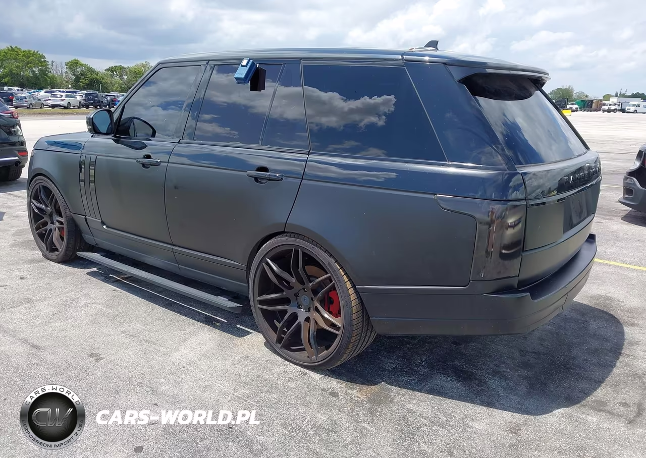 2016 Land Rover Range Rover 3.0L V6 Supercharged Hse VIN:SALGS2PF7GA316328 - 3