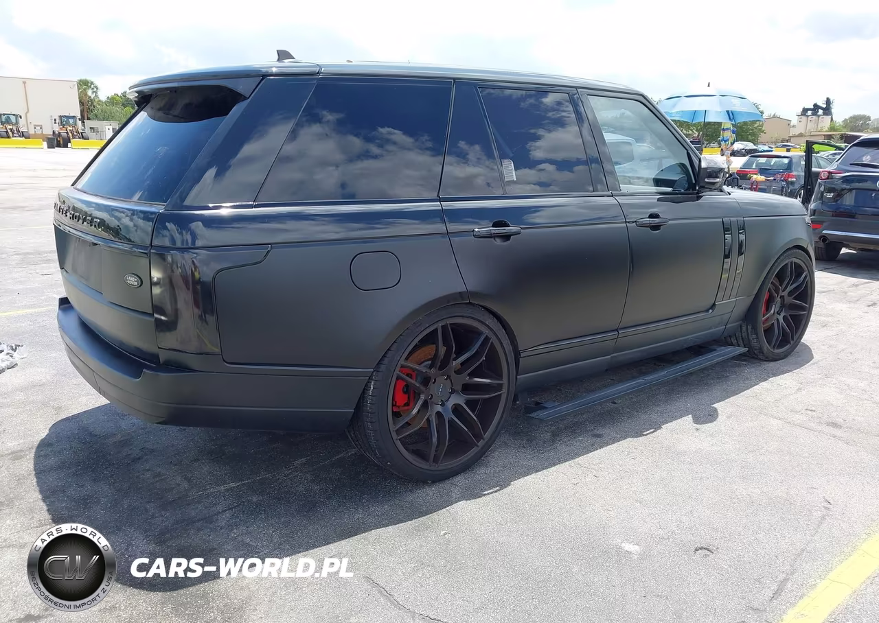 2016 Land Rover Range Rover 3.0L V6 Supercharged Hse VIN:SALGS2PF7GA316328 - 4
