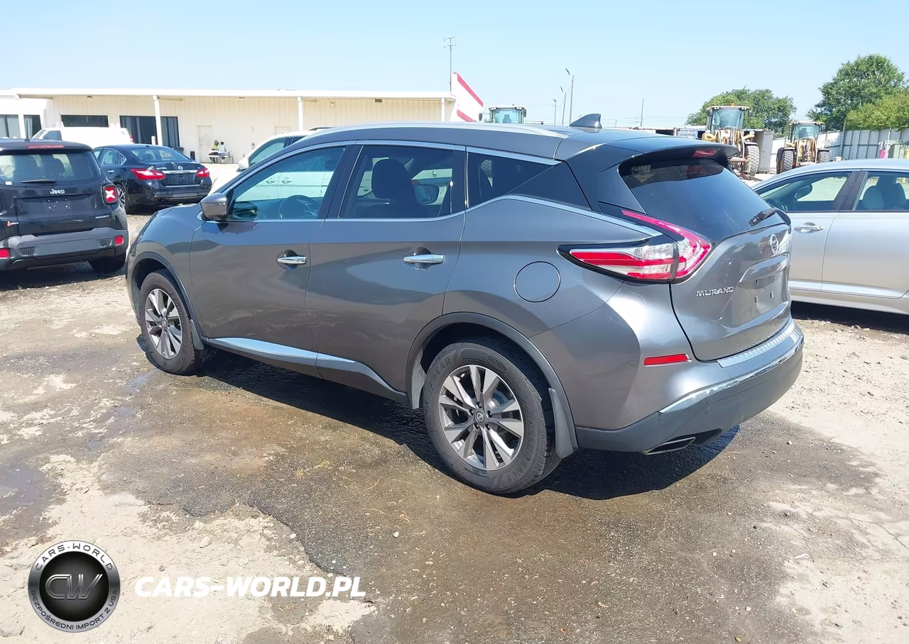 2017 Nissan Murano Sl VIN:5N1AZ2MH9HN151418 - 3