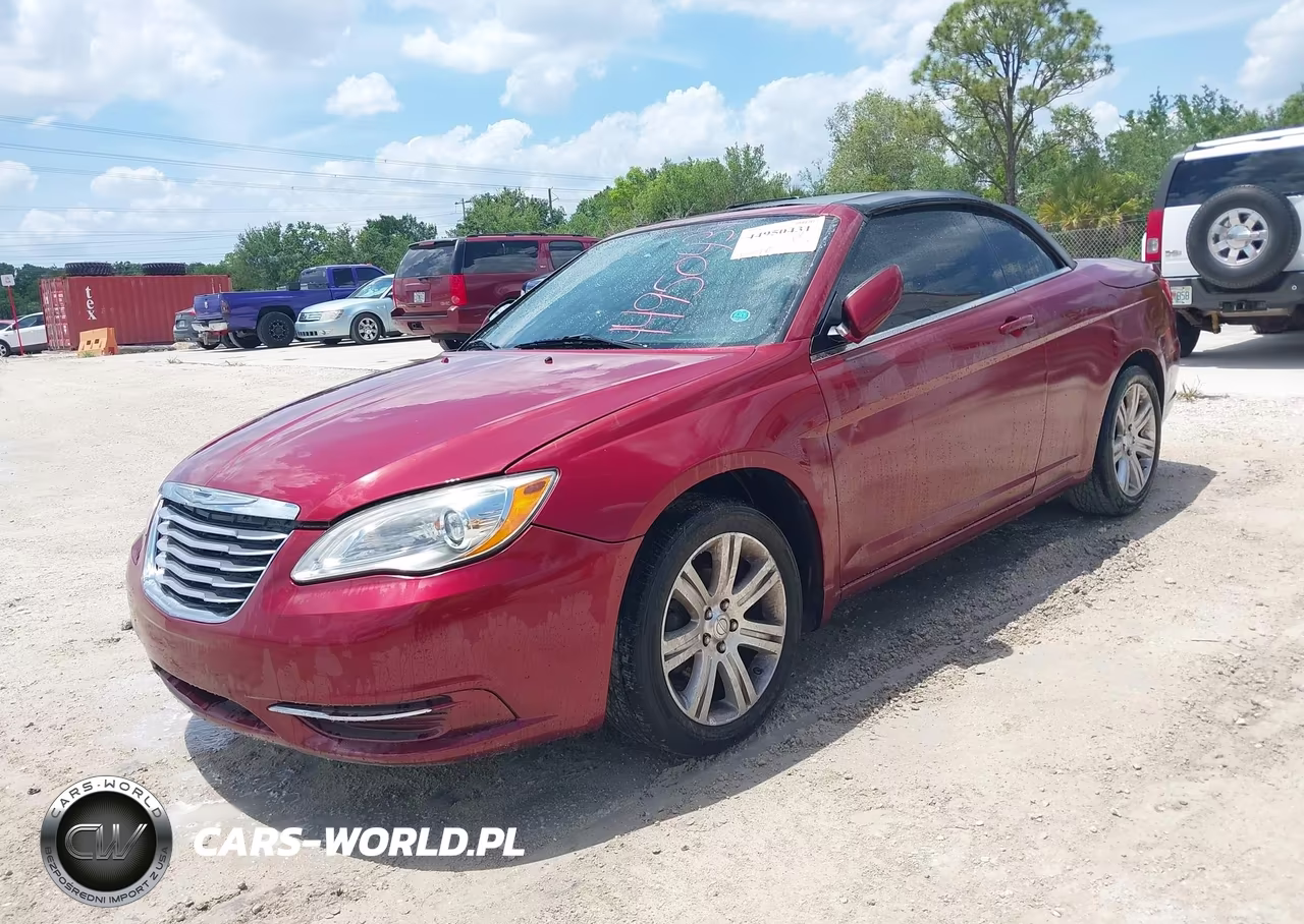 2012 Chrysler 200 Touring VIN:1C3BCBEB7CN148180 - 2