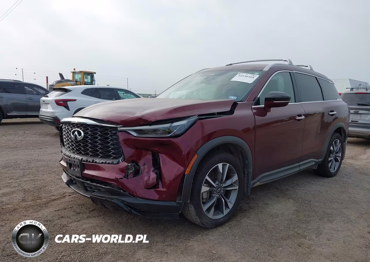 2024 Infiniti Qx60 Luxe VIN:5N1DL1FR8RC334854 - 2